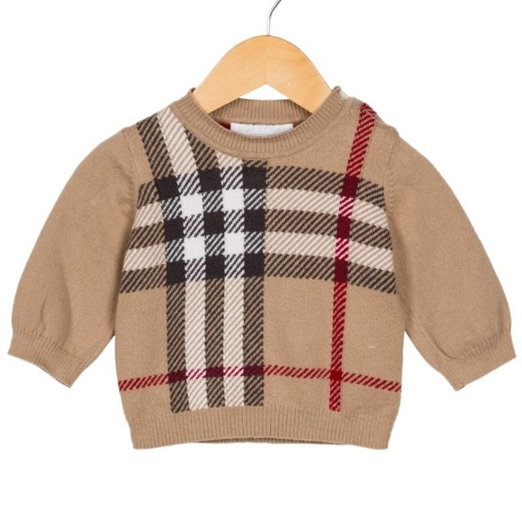 Burberry Other - Burberry Boys Nova Check Sweater